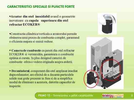 Puncte forte semineu peleti